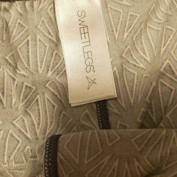 SweetLegs Women's Leggings 2 Pairs One Size Very Soft - Picture 3 of 12